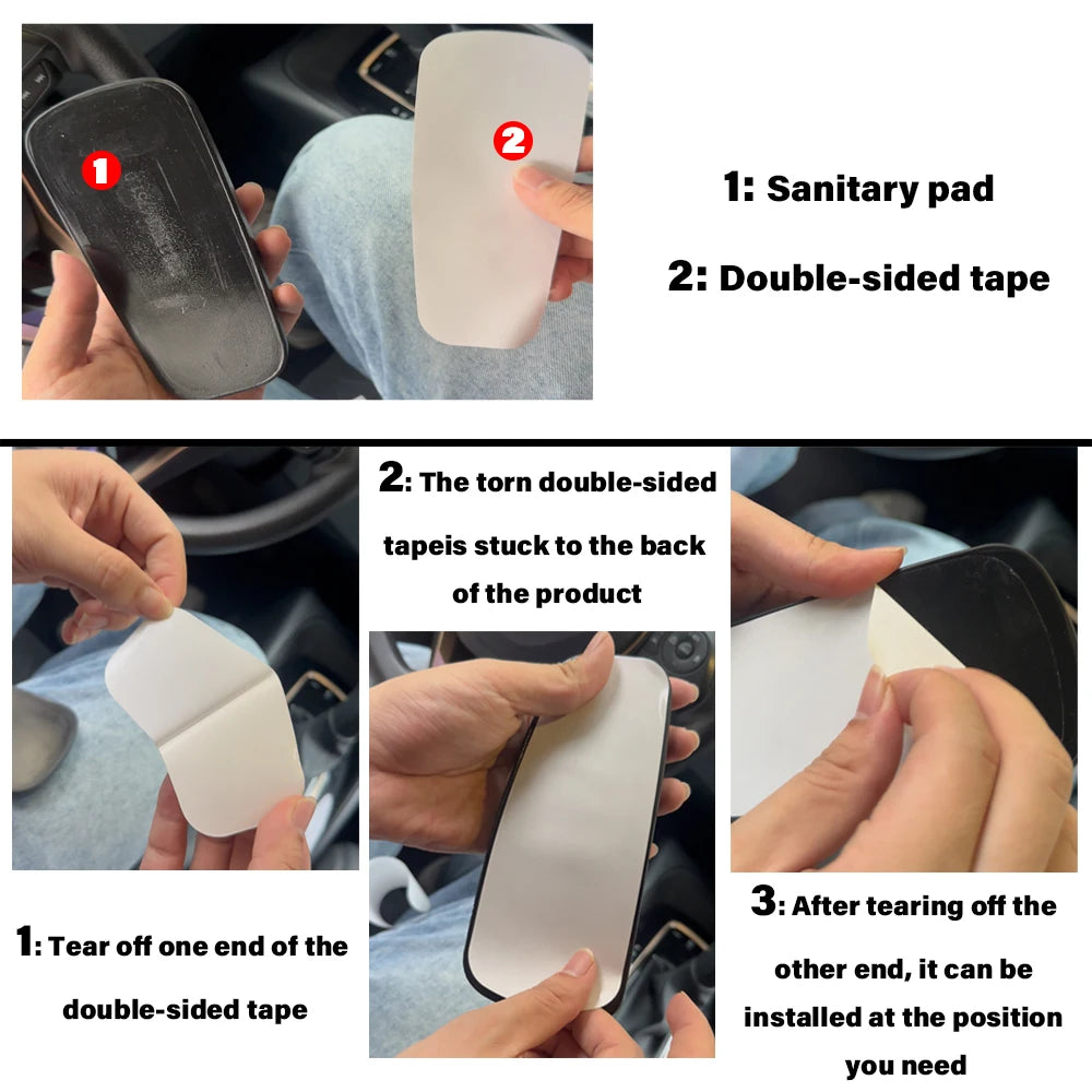 1PC Car Knee Pads Leg Pads Car Leg Rests Knee Pads Car Door Control Leg Pads Universal Foot Pads Auto Armrest Accessories