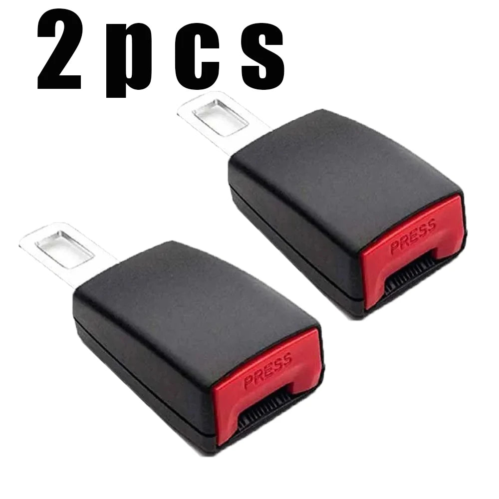 1/2Pcs Car Safety Belt Extender Seat Belt Cover Seat Belt Padding Extension Buckle Plug Buckle Seatbelt Clip Car Accessories