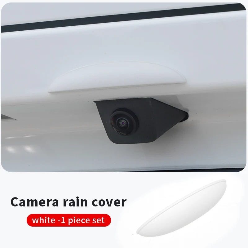 Car Reversing Rear Camera Rain Cover ABS Rain-Proof Car Reverse Camera Rain Shade Cover Waterproof Shield Car Exterior Accessory