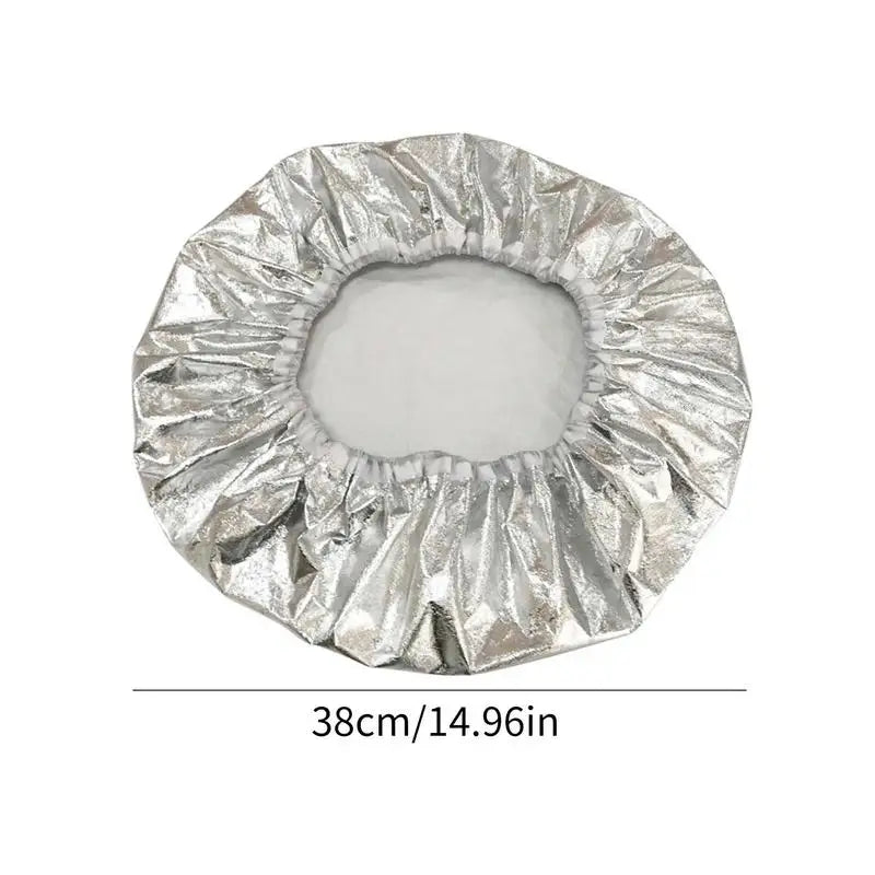 Car Steering Wheel Sun Block Silver Coated Cloth Sun Shade Cover Auto Steering Wheel Sheath Sunscreen Insulation Accessories