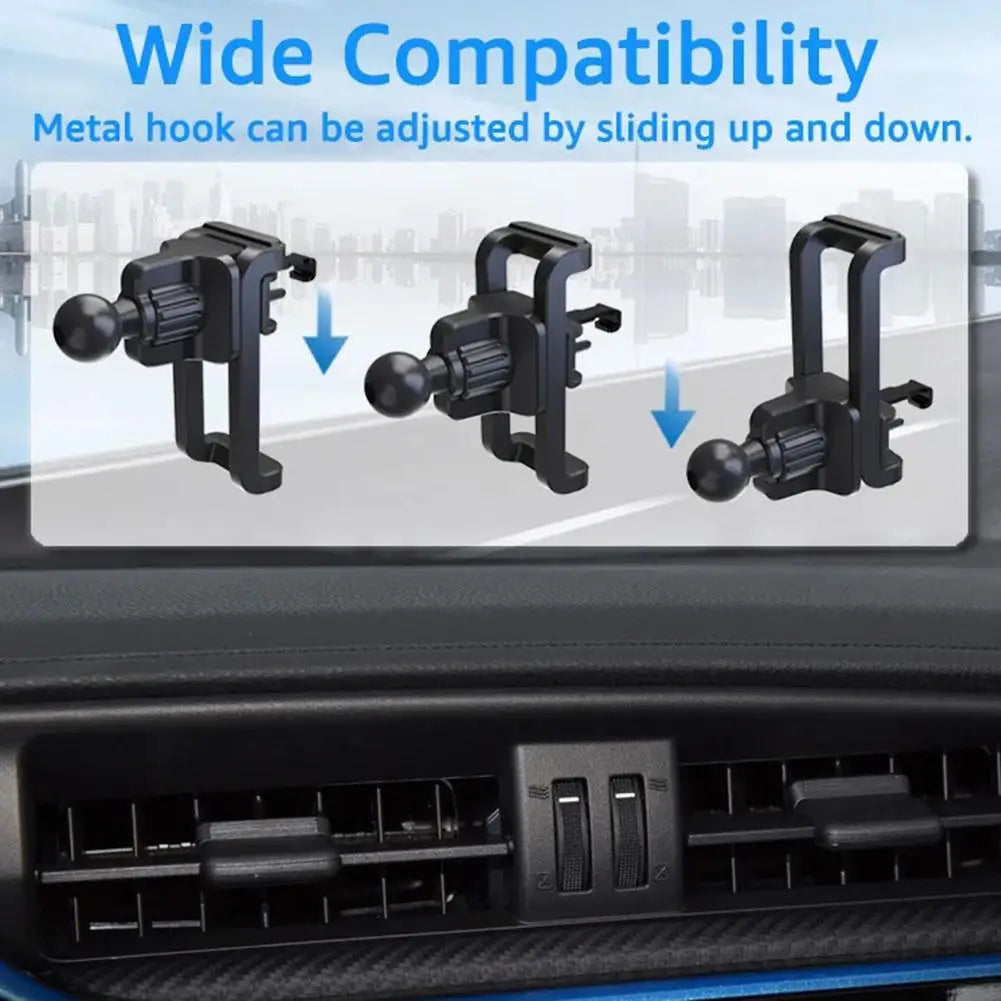 1pcs Car Air Vent Clip Mount Base for Car Mobile Phone Holder Car Air Outlet Hook Stand for Cellphone GPS Bracket