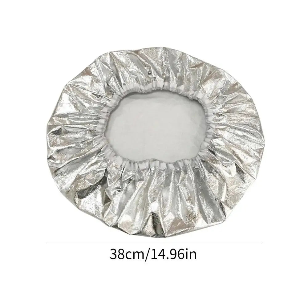 Car Steering Wheel Sun Block Silver Coated Cloth Sun Shade Cover Auto Steering Wheel Sheath Sunscreen Insulation Accessories