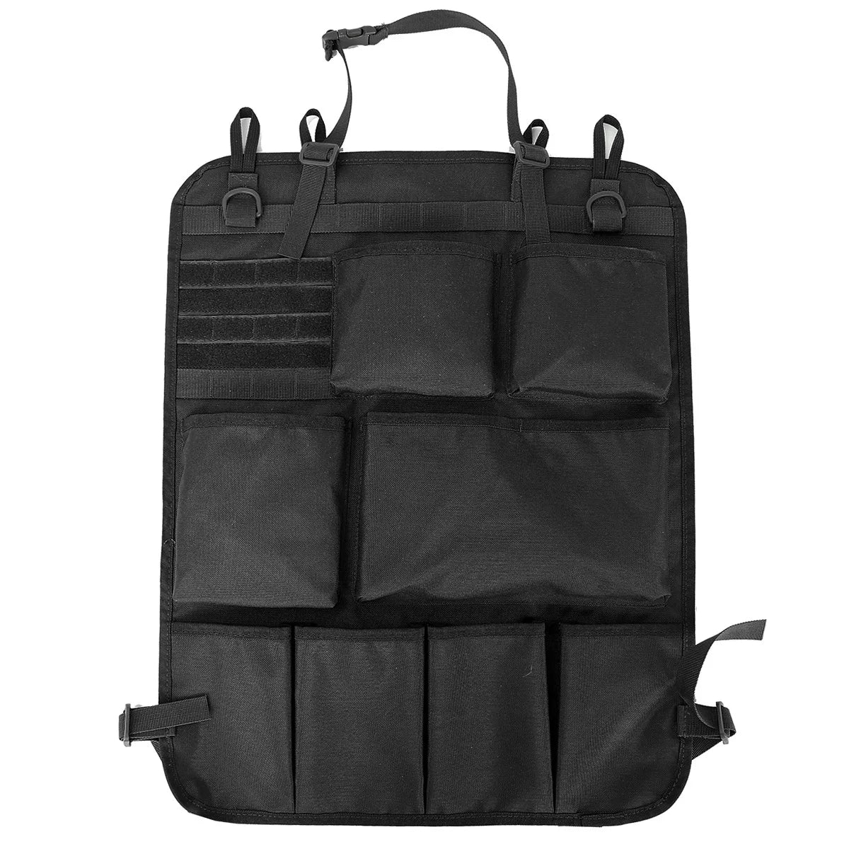Car Seat Storage Organizer Seat Back Storage Bag Tactical Camo Hanging Bags Car Stowing Tidying Pocket Interior Accessories