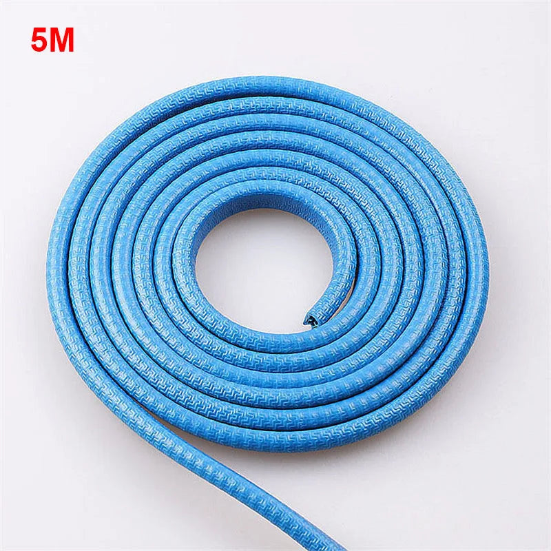 Car Door Protector Edge Scratch Strip Guard Trim Automobile Door Anti Collision Protection Strip Steel Car-styling Accessory