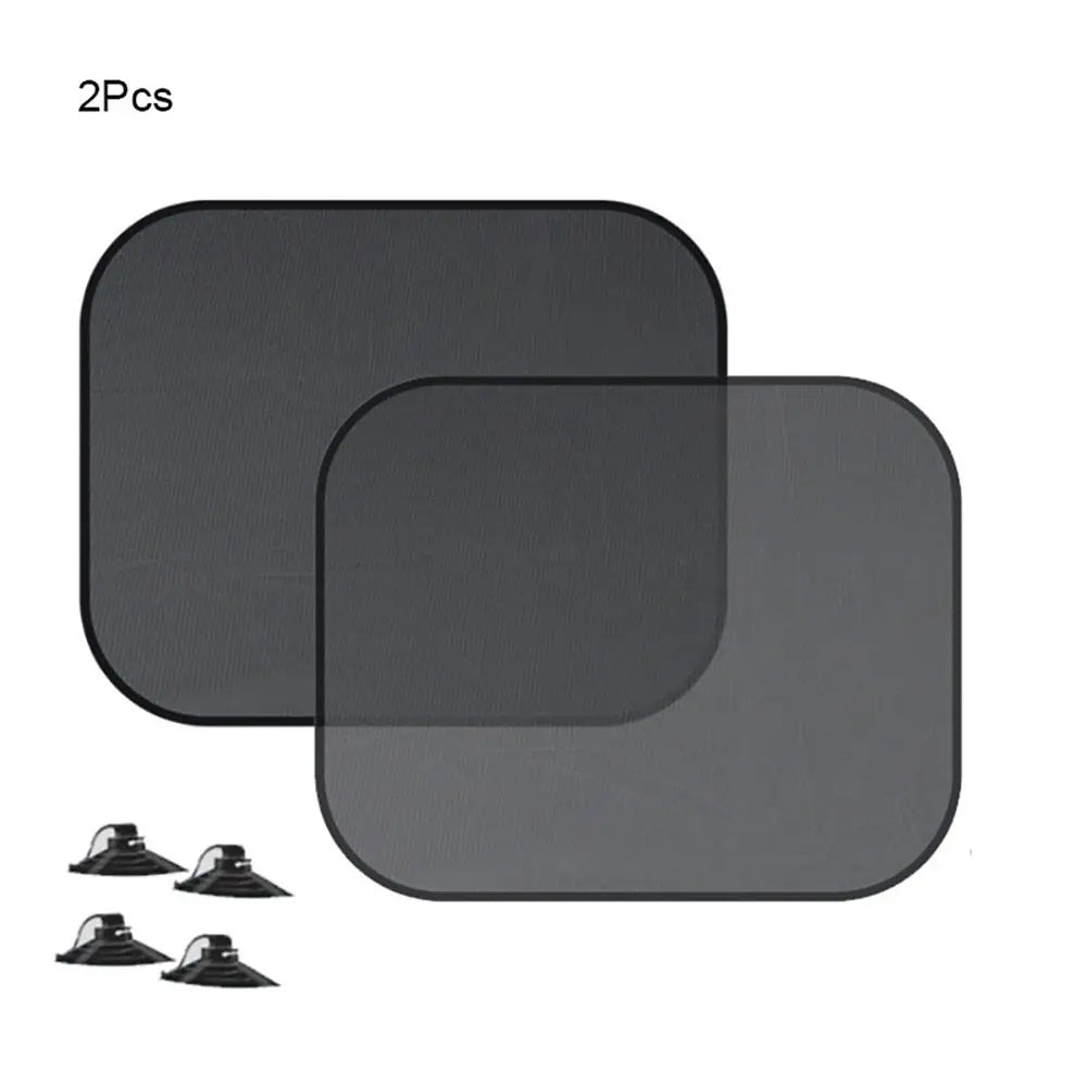 2Pcs Car Sunshade Covers Universal Windscreen Folding Visor Reflector Windshield Auto Window Sun Shade Protector Accessories