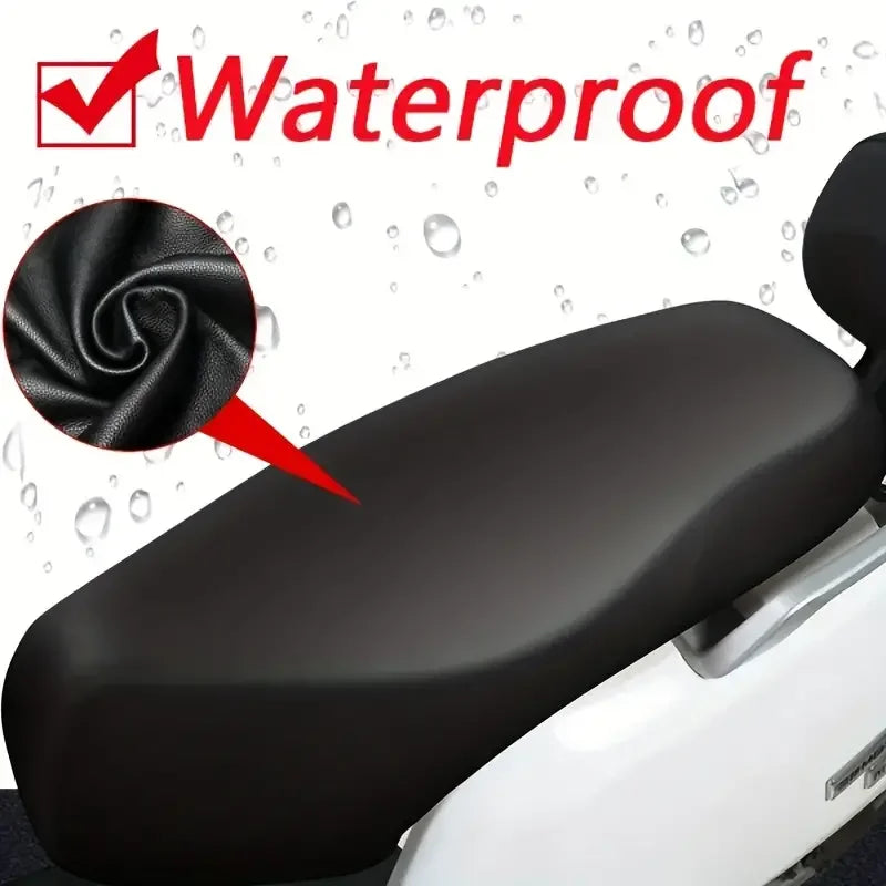 1pc Motorcycle Seat Cover Waterproof Dustproof Rainproof Motorbike Scooter Cushion Seat Cover Protector Cover Accessories