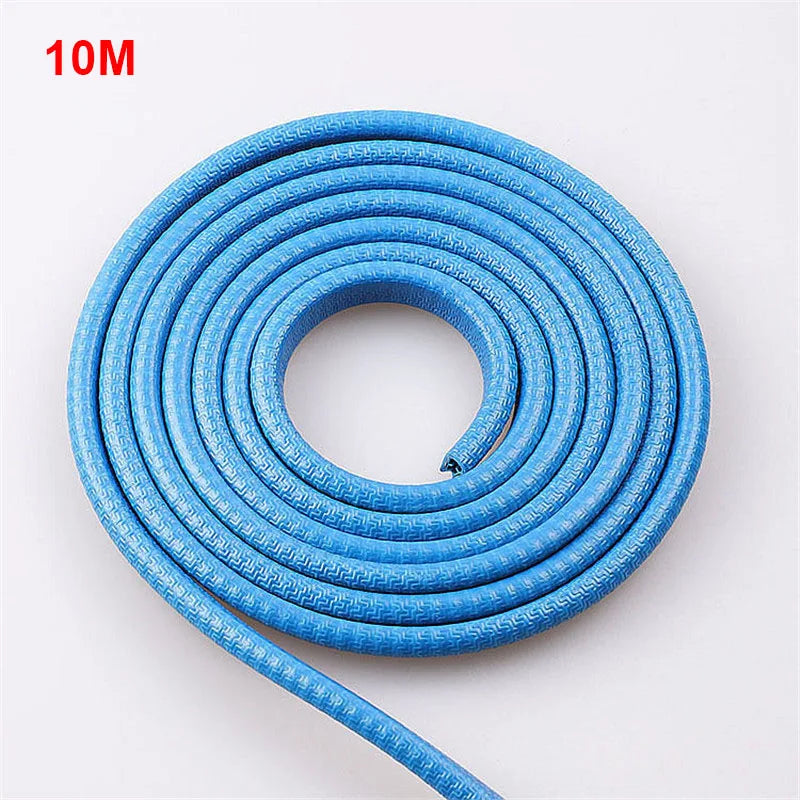 Car Door Protector Edge Scratch Strip Guard Trim Automobile Door Anti Collision Protection Strip Steel Car-styling Accessory