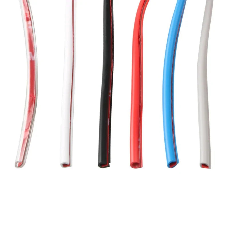 Car Door Protector Rubber Anti-Scratch Seal Protector Car By Soundproof And Guard Strip By Bottom Anti-collision Strip