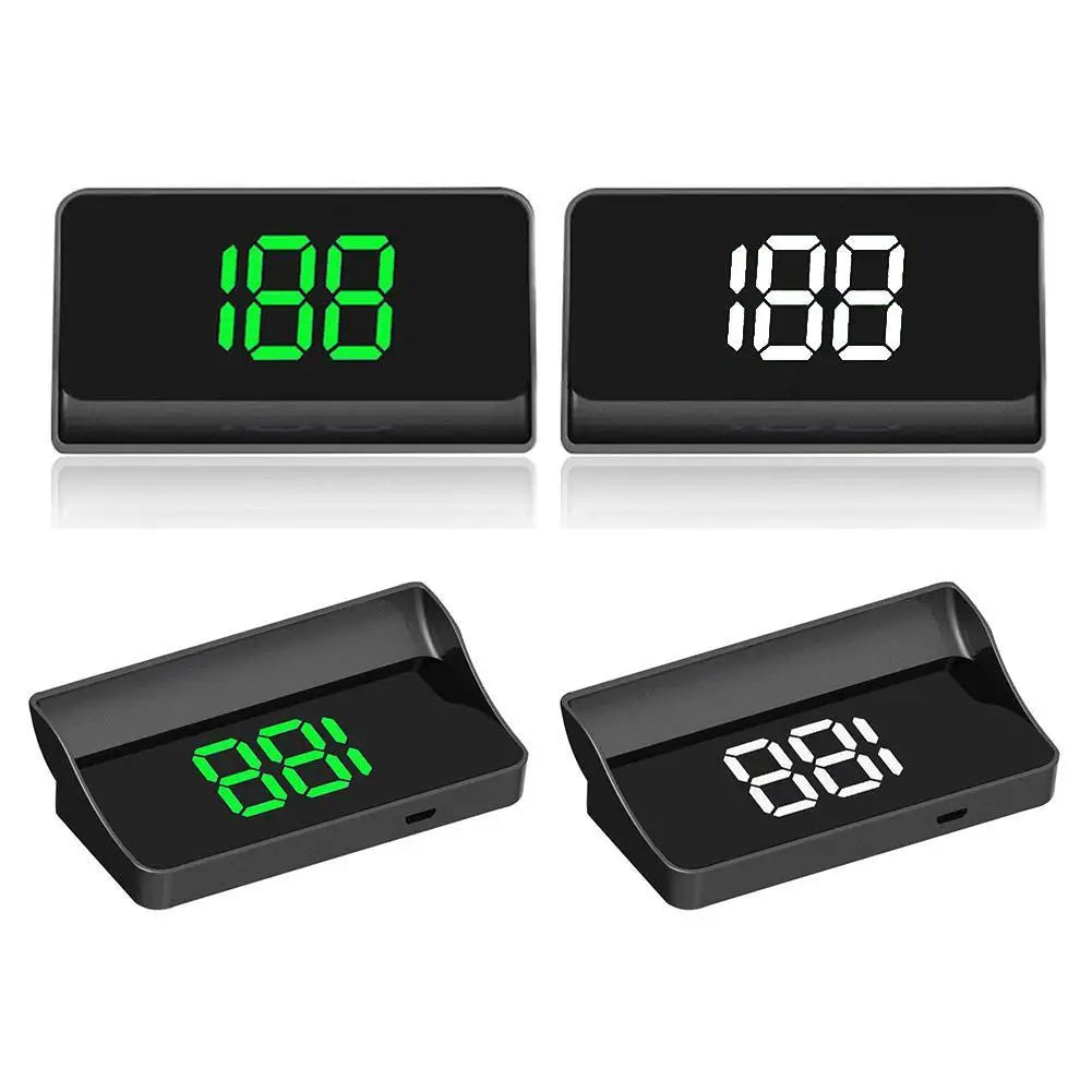 Car Head-up Display HUD Windshield KMH Digital Electronic Speedometer GPS System Projector Interior Trim Accesorios