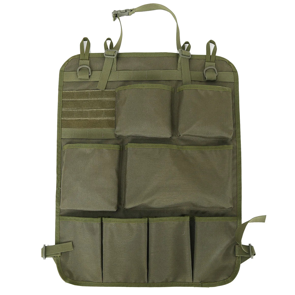 Car Seat Storage Organizer Seat Back Storage Bag Tactical Camo Hanging Bags Car Stowing Tidying Pocket Interior Accessories