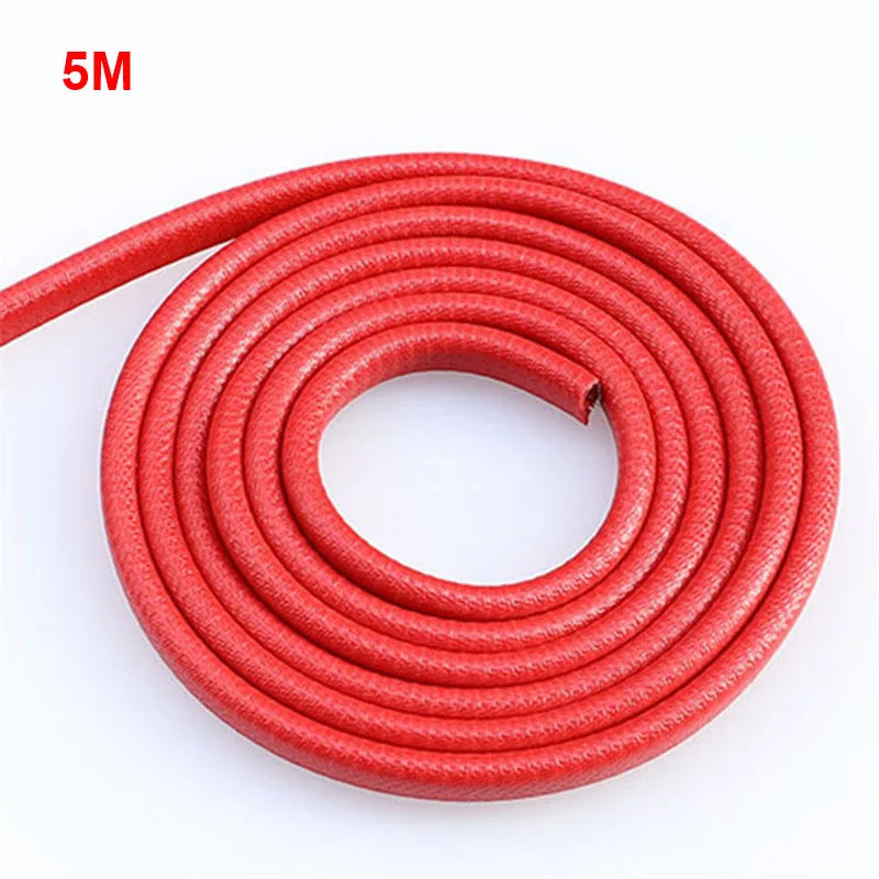 Car Door Protector Edge Scratch Strip Guard Trim Automobile Door Anti Collision Protection Strip Steel Car-styling Accessory