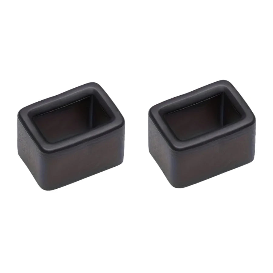 2 seat belt slot seat protection covers - collision and scratch protection for car interior accessories