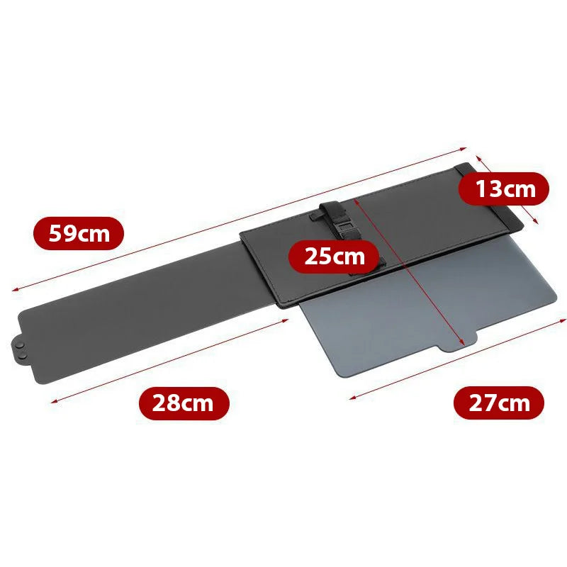 Universal Car Sun Visor Extender Anti-glare UV Retractable Sun Shield Multifunctional Accessories Easily Install Lightweight