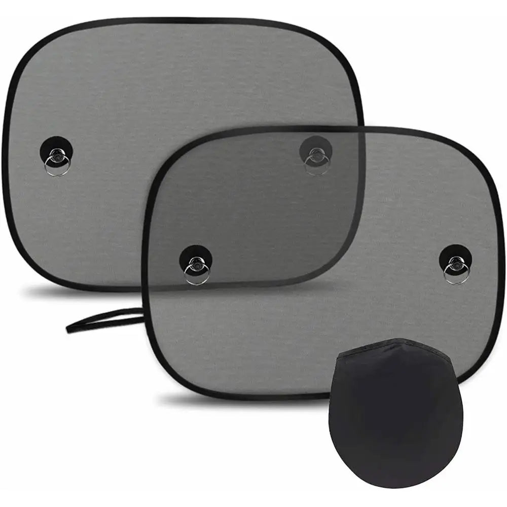 2Pcs Car Sunshade Covers Universal Windscreen Folding Visor Reflector Windshield Auto Window Sun Shade Protector Accessories