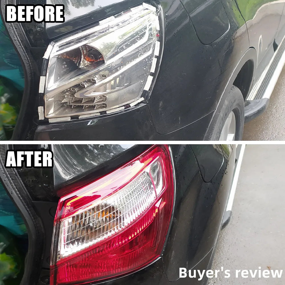 Car Outer Rear Tail Light For Nissan Qashqai 2008-2015 EU Version Brake Fog Lamp Accessories Car Warning Running Light