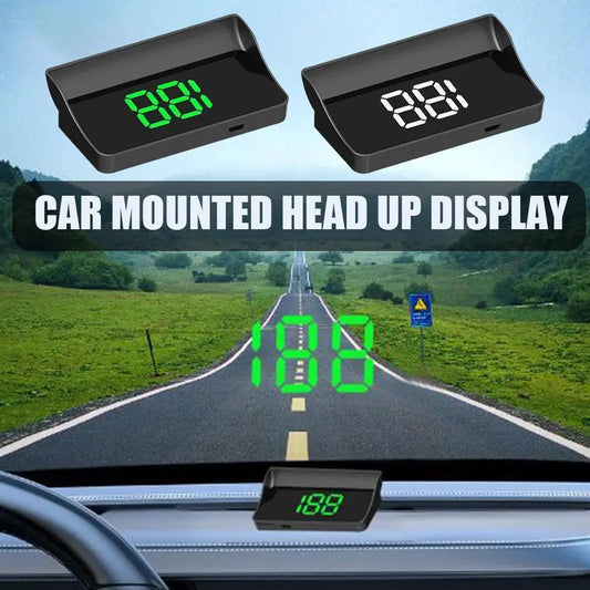 Car Head-up Display HUD Windshield KMH Digital Electronic Speedometer GPS System Projector Interior Trim Accesorios