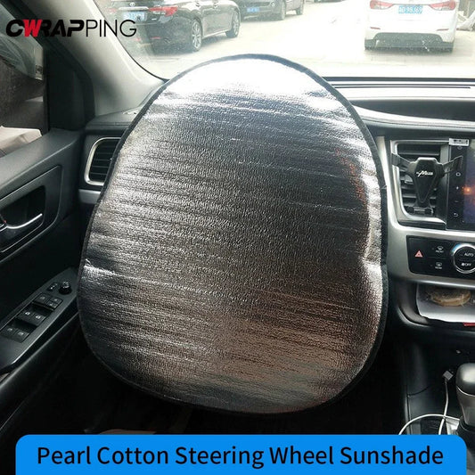 Car Sun Visor Sunroof Auto Steering Wheel Sun Shade Double Heat Insulation Sunshade Cover Protection Car Interior Accessories