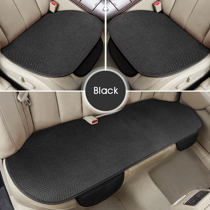 Summer Car Seat Cushion Cover Breathable Ice Silk Non Slip Auto Seat Protector Pad Men Women Universal Car Interior Accessories